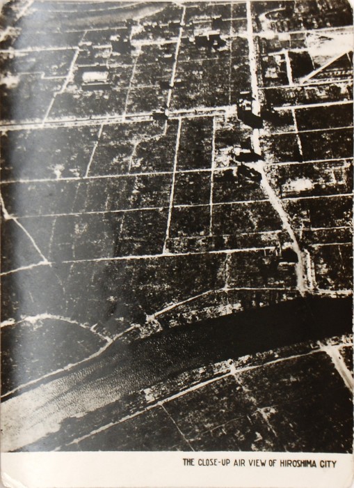 Arial View of Hiroshima Post-Blast