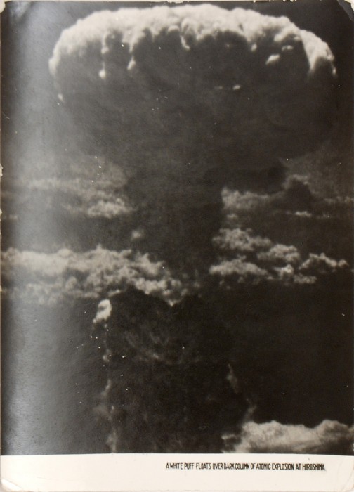 Hiroshima Atomic Bomb Mushroom Cloud