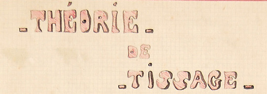 Théorie de Tissage: A Remarkable Record of Early 20th-Century Silk Weaving